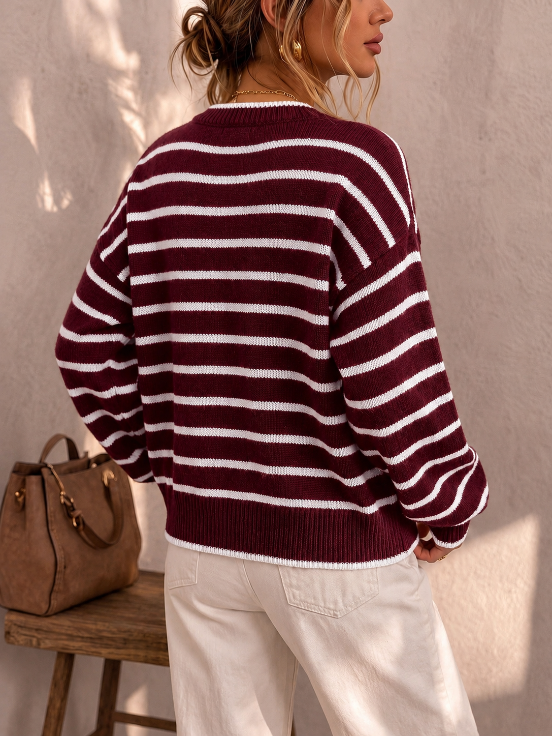 Striped Cardigan