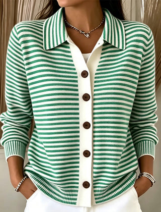 Striped Cardigan
