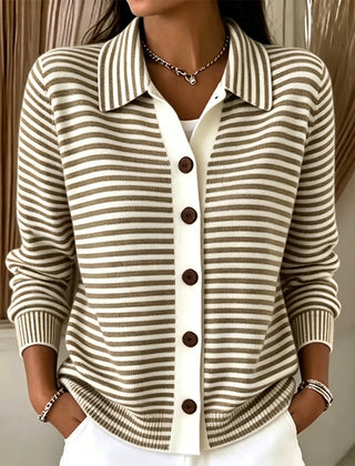 Striped Cardigan