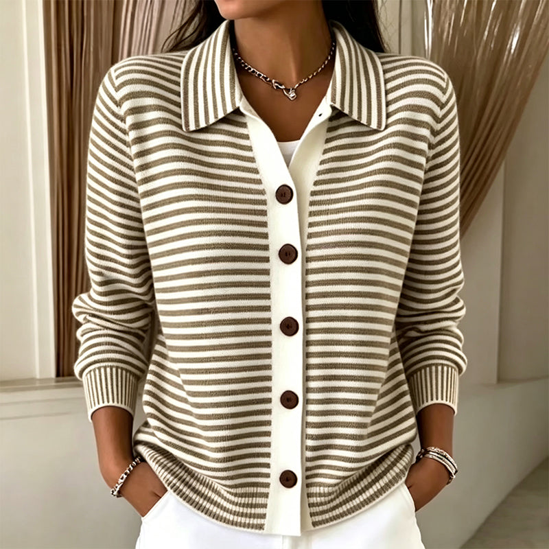 Striped Cardigan