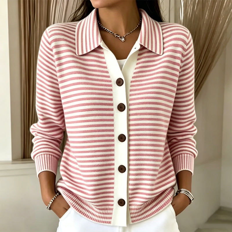 Striped Cardigan