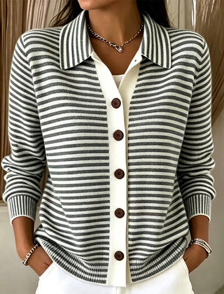 Striped Cardigan