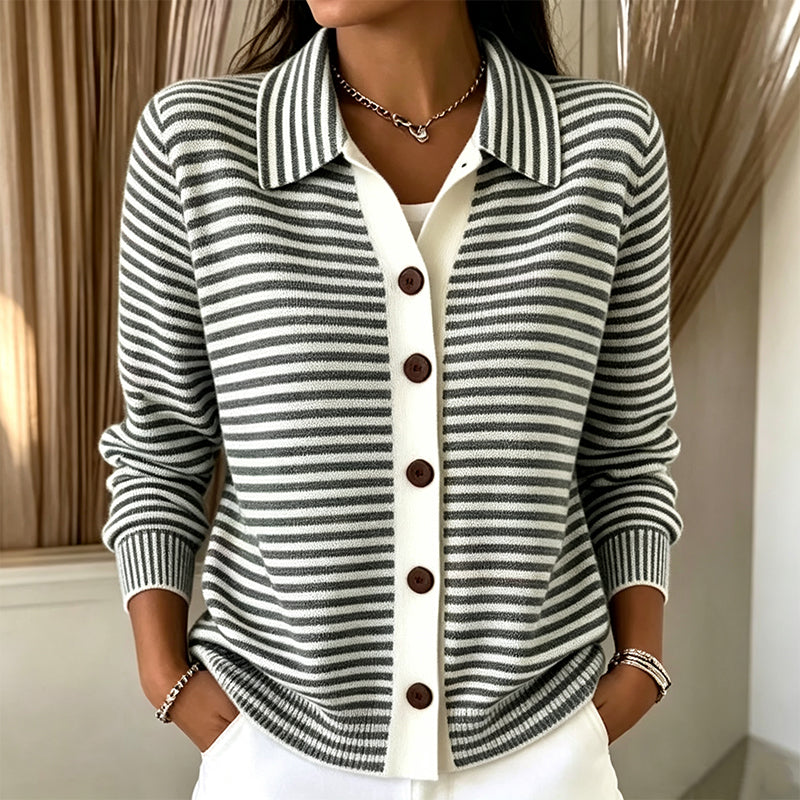 Striped Cardigan