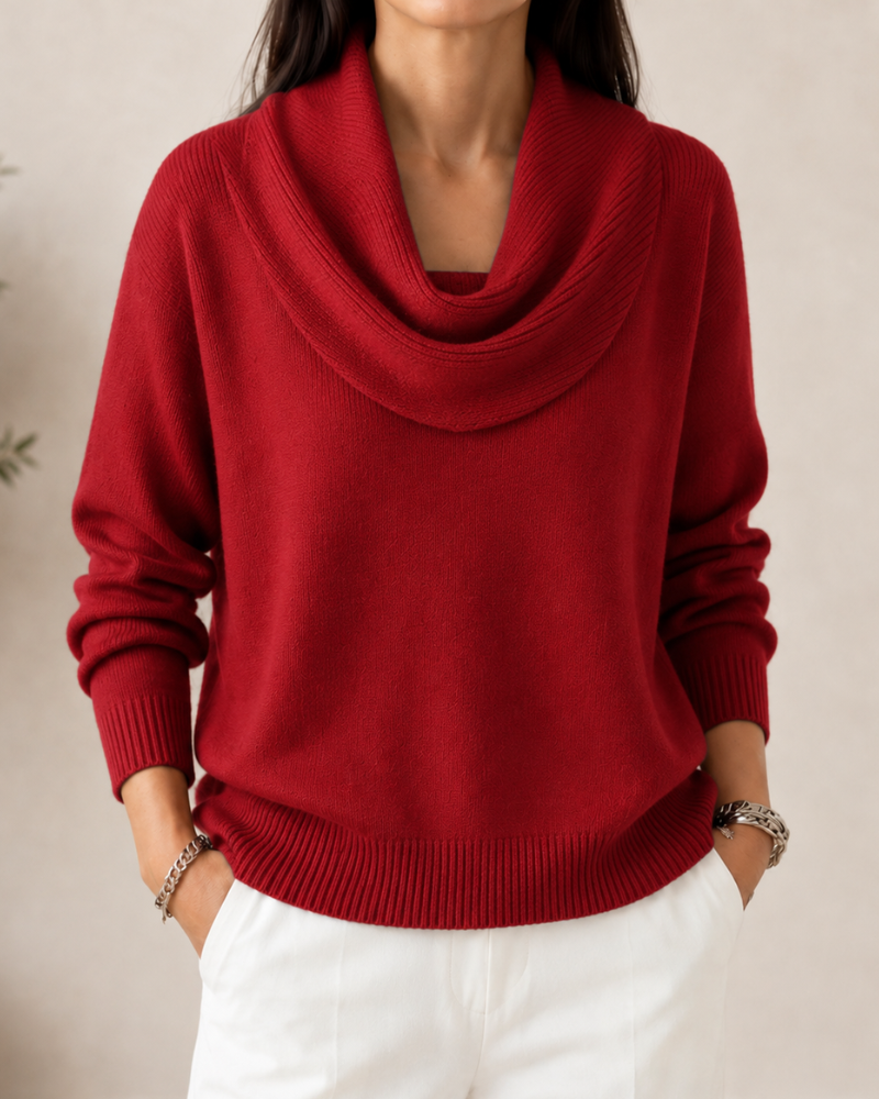 Cowl Neck Sweater