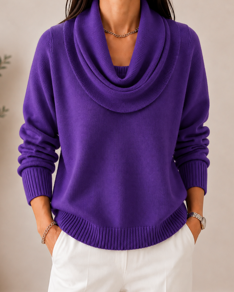 Cowl Neck Sweater