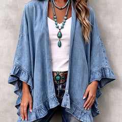 Ruffle Cardigan