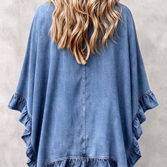 Ruffle Cardigan