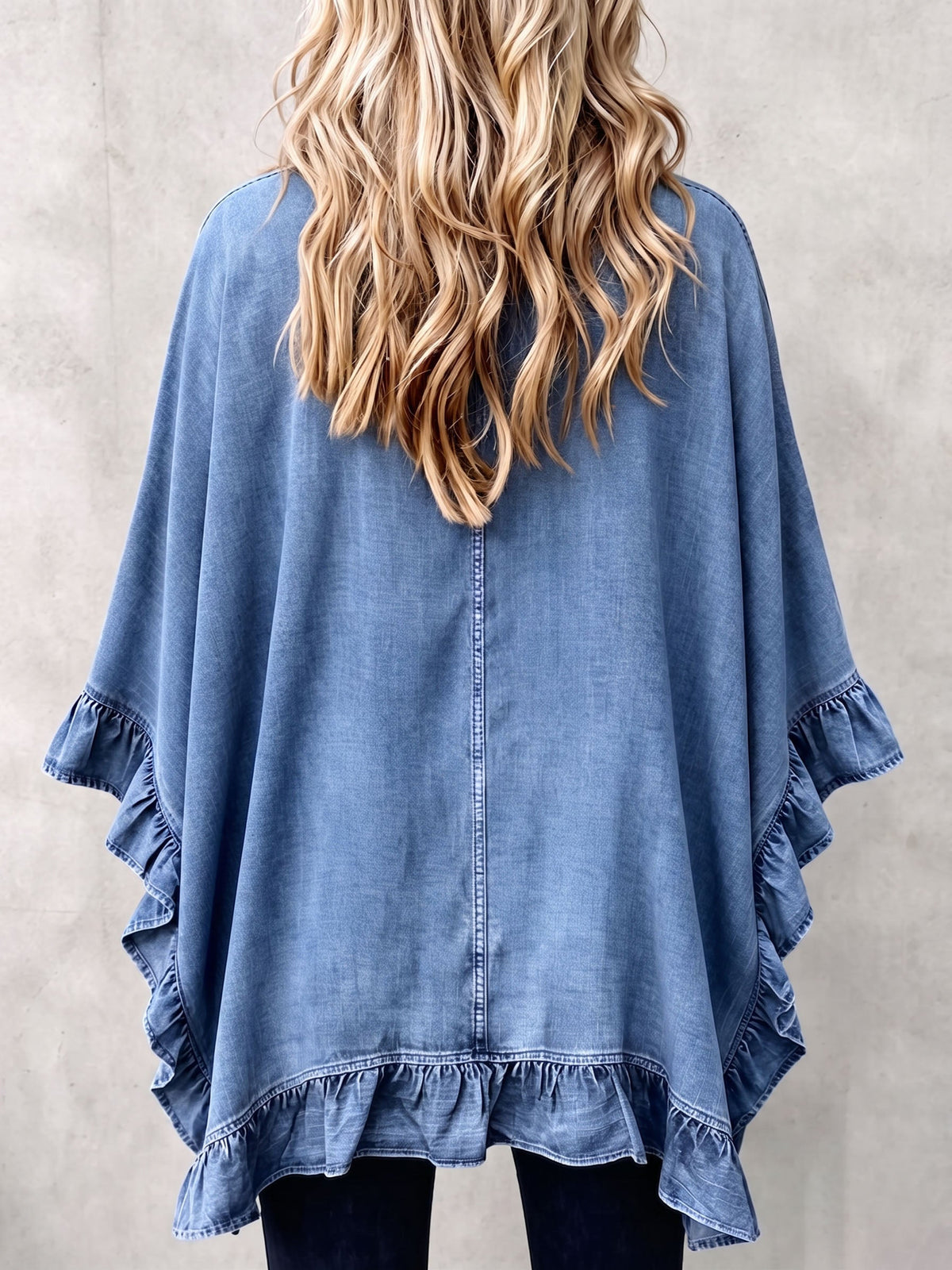 Ruffle Cardigan