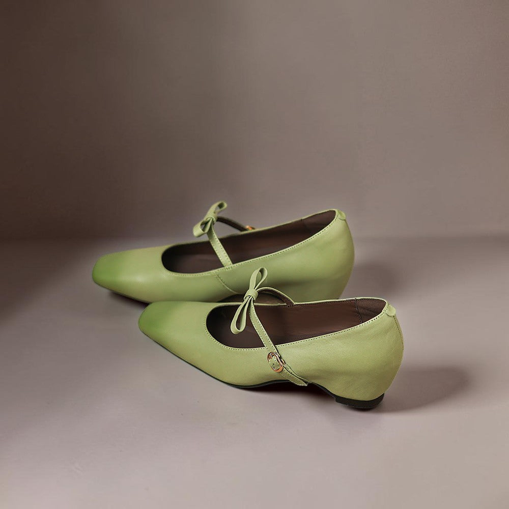 Bow-Strap Mary Jane Pump