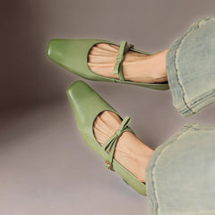 Bow-Strap Mary Jane Pump