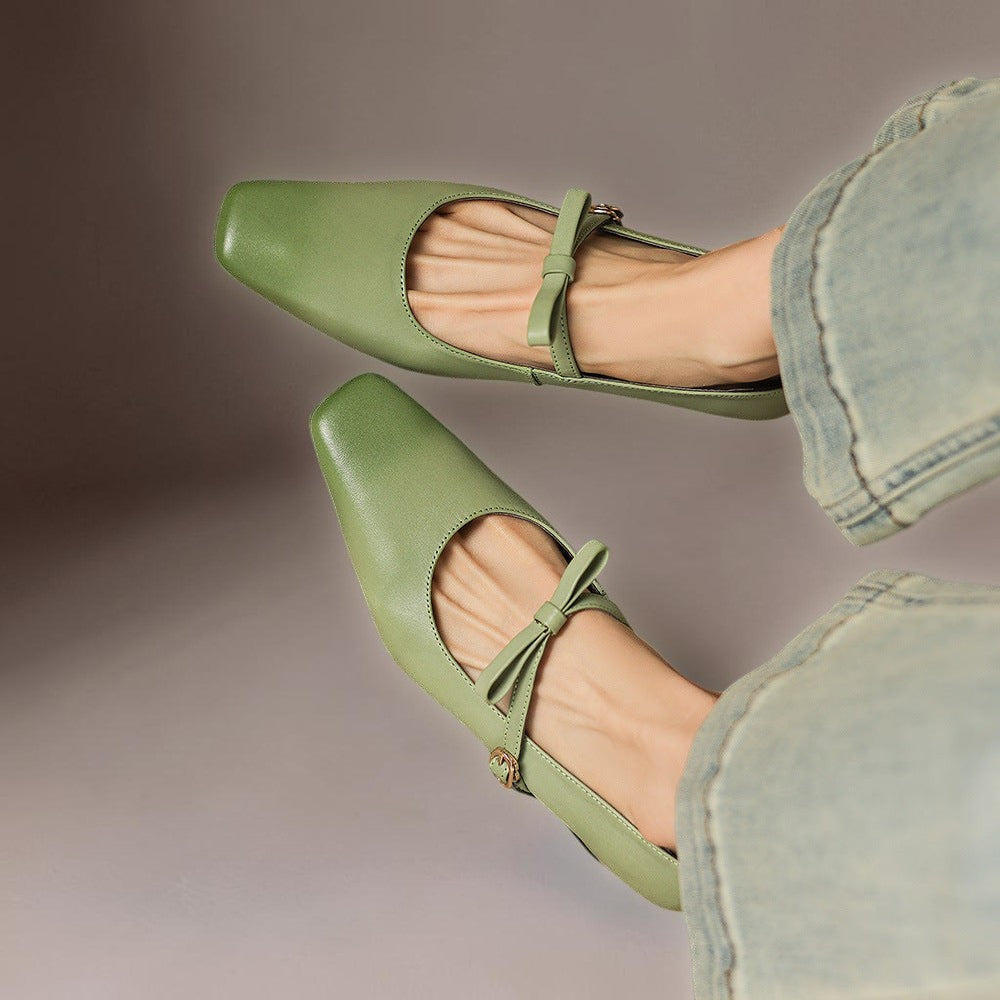 Bow-Strap Mary Jane Pump