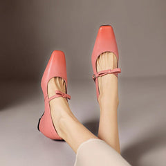 Bow-Strap Mary Jane Pump