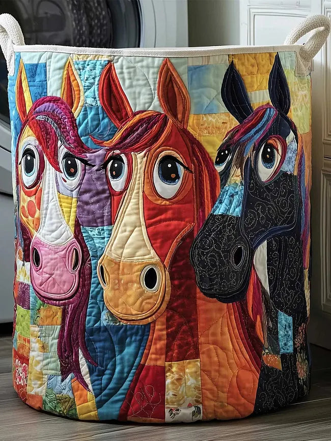 Horse Laundry Basket