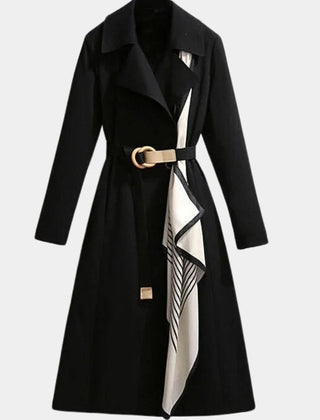 Belted Classic Midi Trench Coat