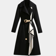 Belted Classic Midi Trench Coat