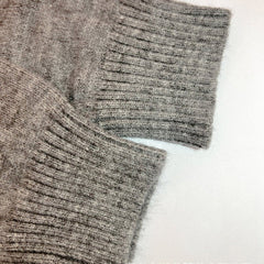 Hooded Open-Front Knit Cardigan
