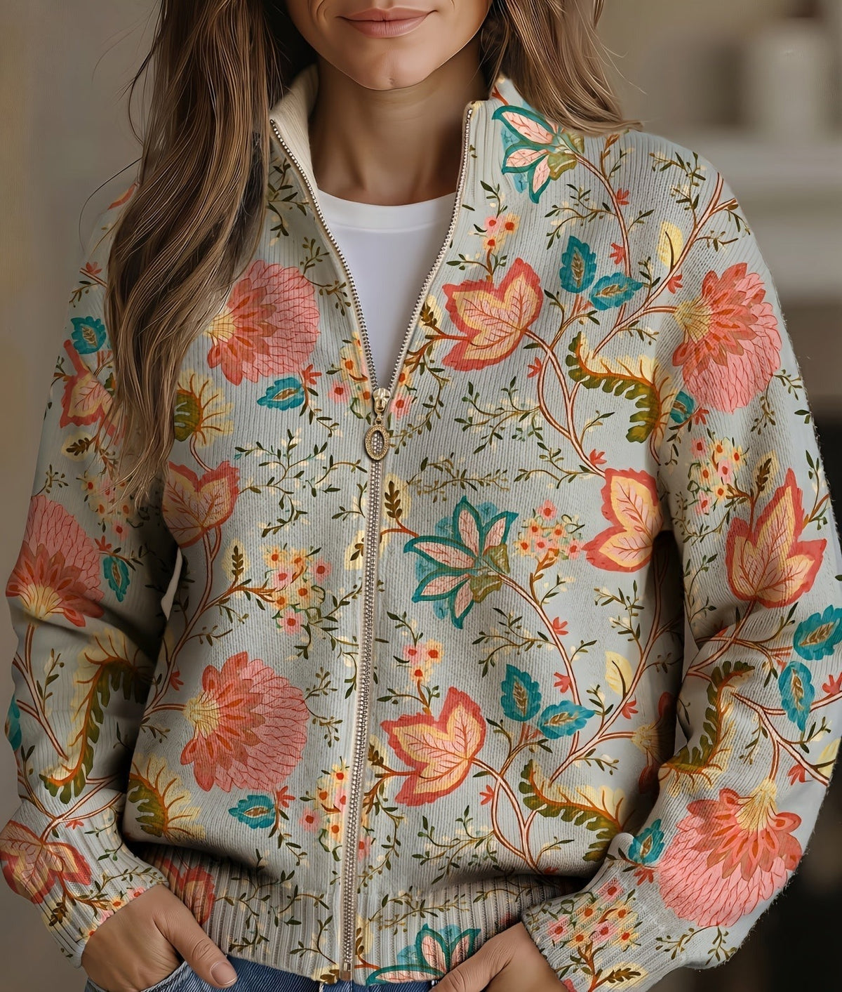 Vintage Floral Garden Print