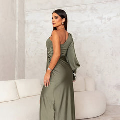 Adeline | Classic A-Line Midi Dress